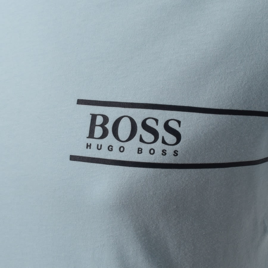 Alternative Image for ProductBOSS Bodywear Lounge Crew Neck T Shirt Blue3