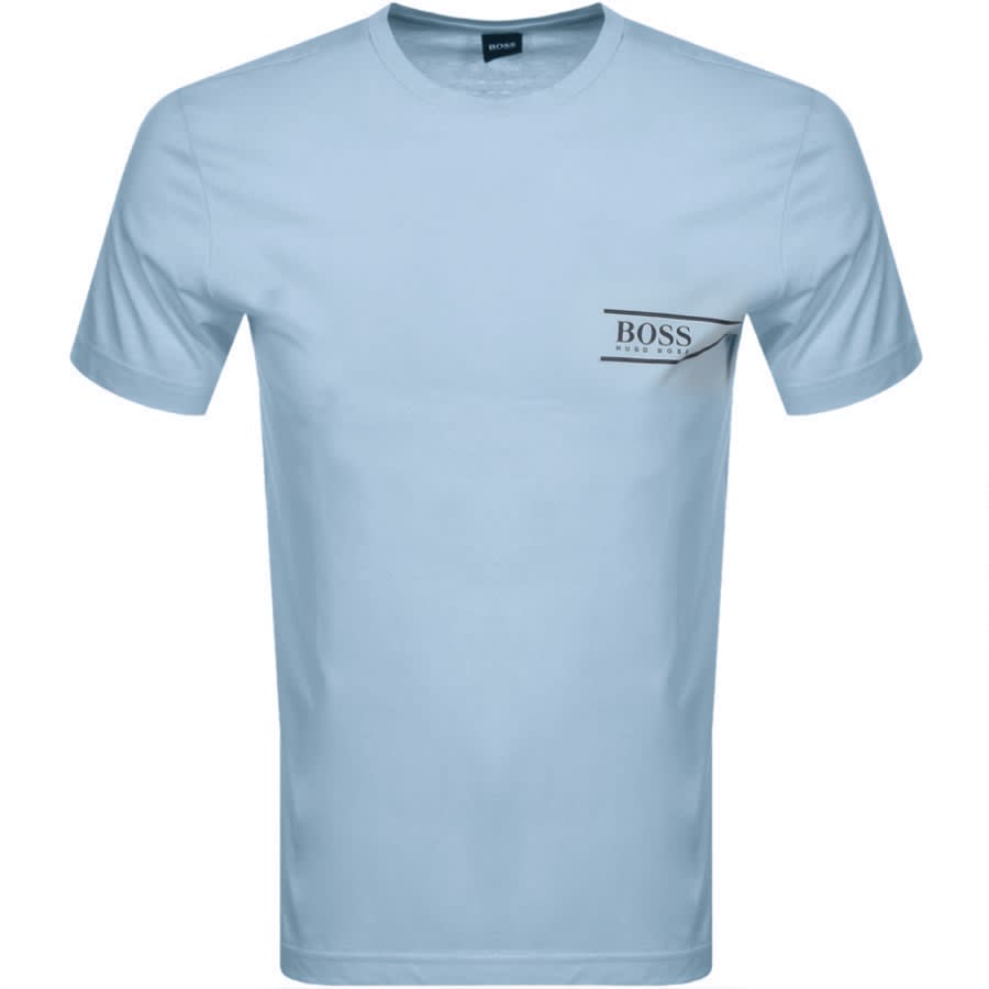 Alternative Image for ProductBOSS Bodywear Lounge Crew Neck T Shirt Blue1
