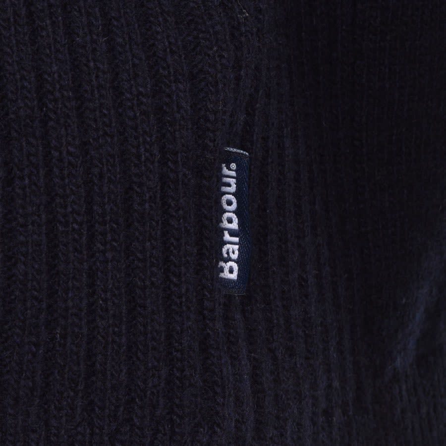 Alternative Image for ProductBarbour Holden Half Zip Knit Jumper Navy3