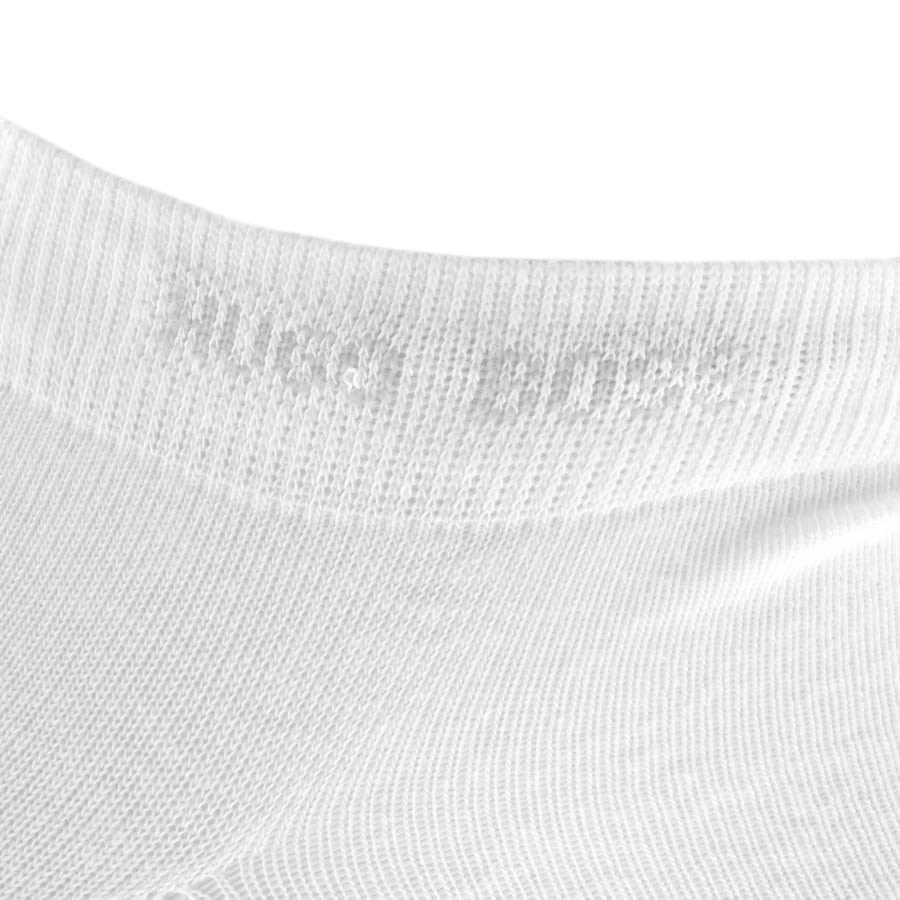 Alternative Image for ProductBOSS Two Pack Trainer Socks White3