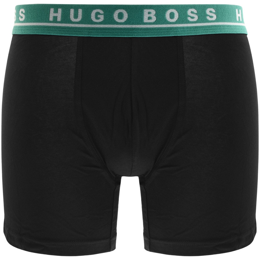 Alternative Image for ProductBOSS Underwear Triple Pack Boxer Trunks Black2