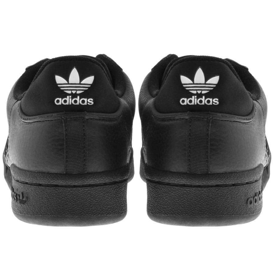 Alternative Image for Productadidas Originals Continental 80 Trainers Black2