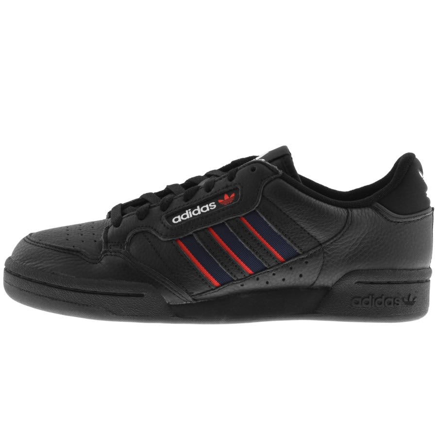Alternative Image for Productadidas Originals Continental 80 Trainers Black1