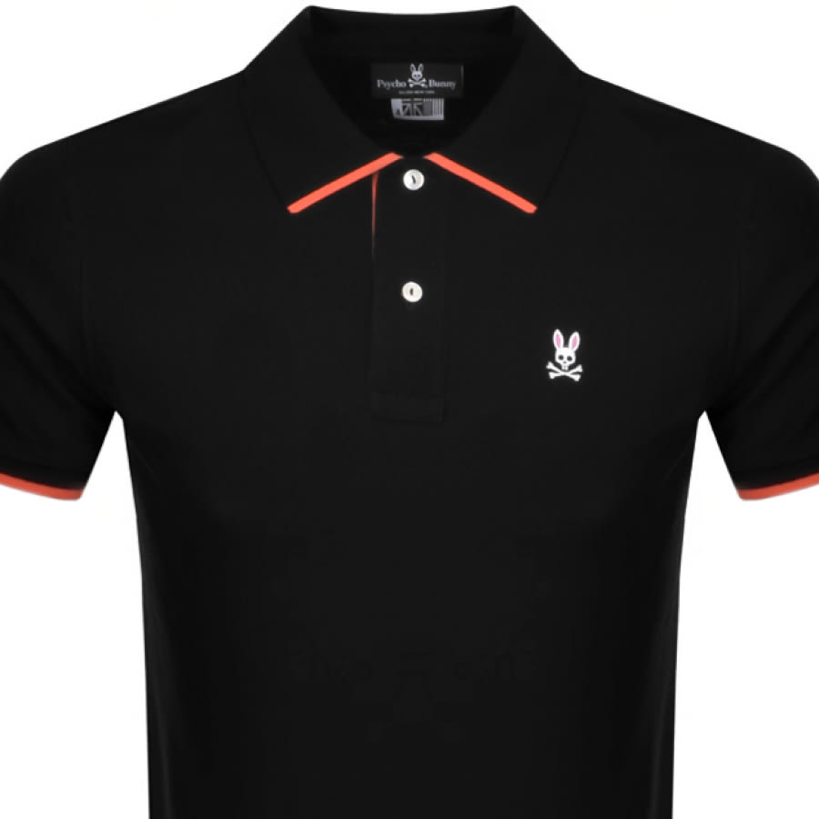 Alternative Image for ProductPsycho Bunny Kempstone Polo T Shirt Black2