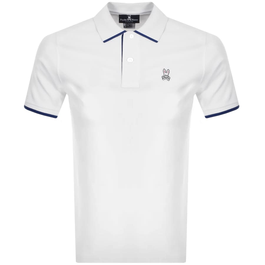 Alternative Image for ProductPsycho Bunny Kempstone Polo T Shirt White1