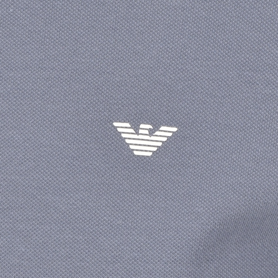 Alternative Image for ProductEmporio Armani Short Sleeved Polo T Shirt Grey3