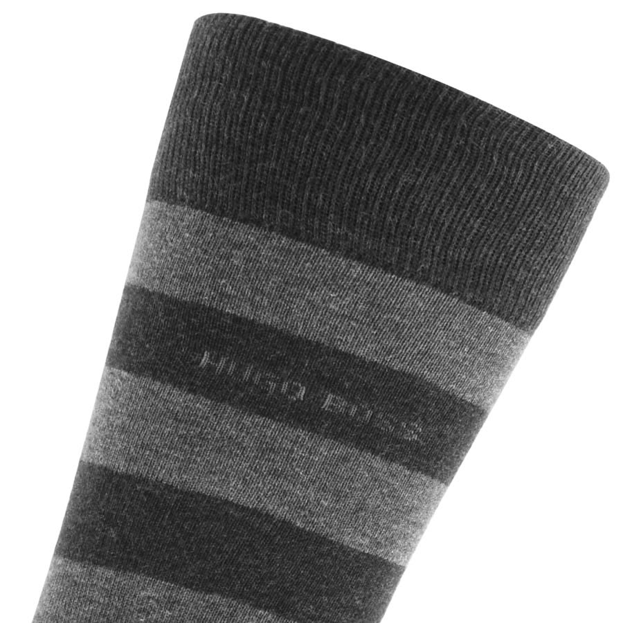 Alternative Image for ProductBOSS Two Pack Socks Grey3