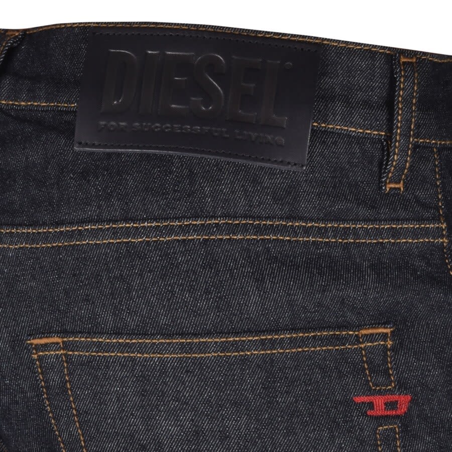 Alternative Image for ProductDiesel D Fining Tapered Fit Jeans Navy3