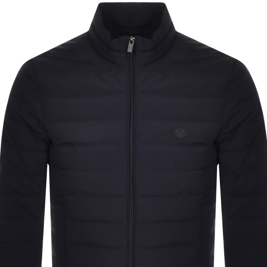 Alternative Image for ProductEmporio Armani Quilted Down Jacket Navy2