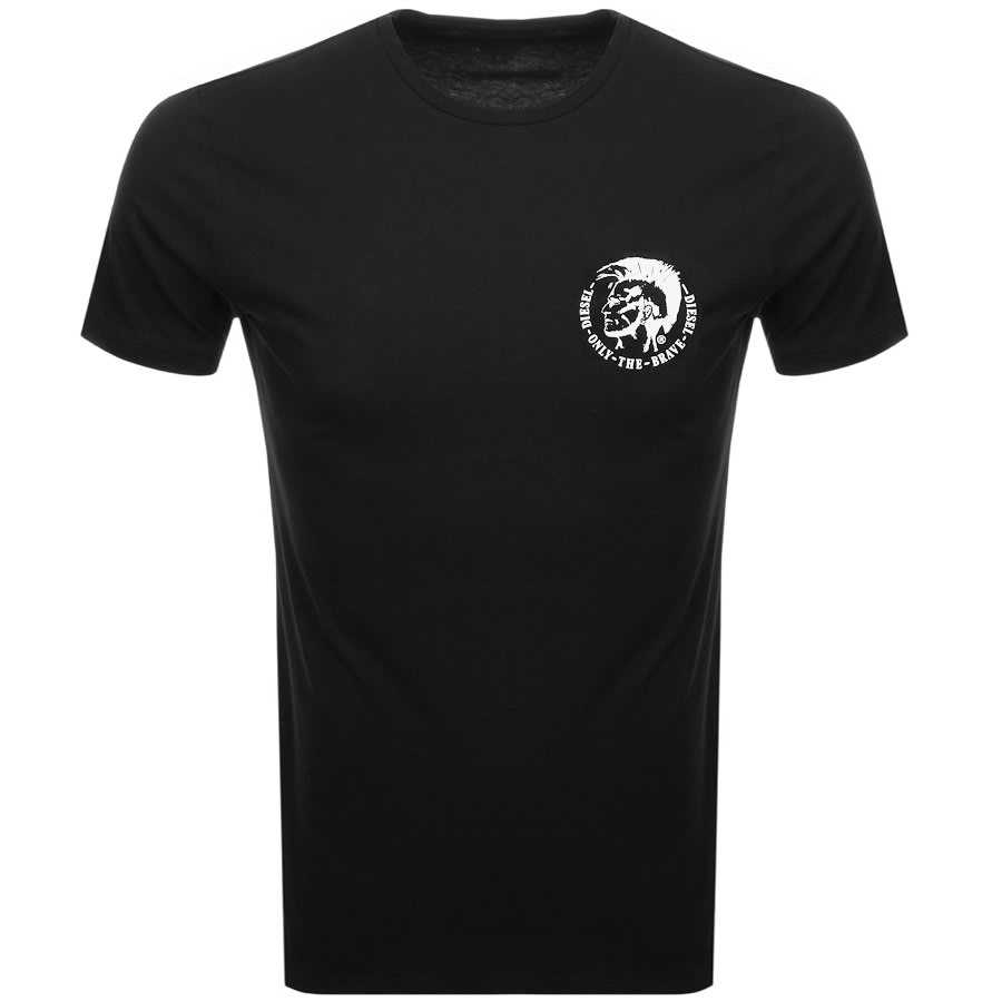 Alternative Image for ProductDiesel Randal Triple Pack T Shirts Black2
