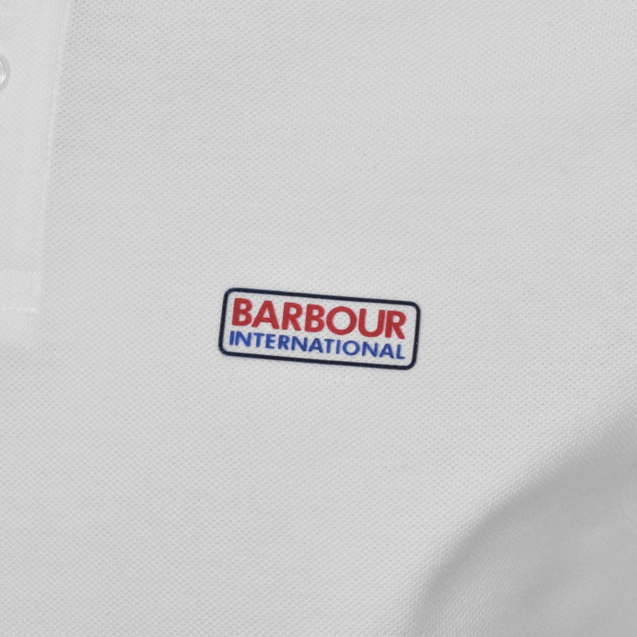 Alternative Image for ProductBarbour International Tipped Polo T Shirt White3