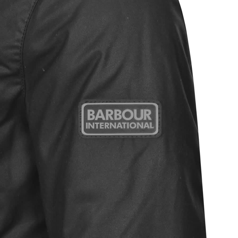 Alternative Image for ProductBarbour International Baffins Wax Jacket Black3