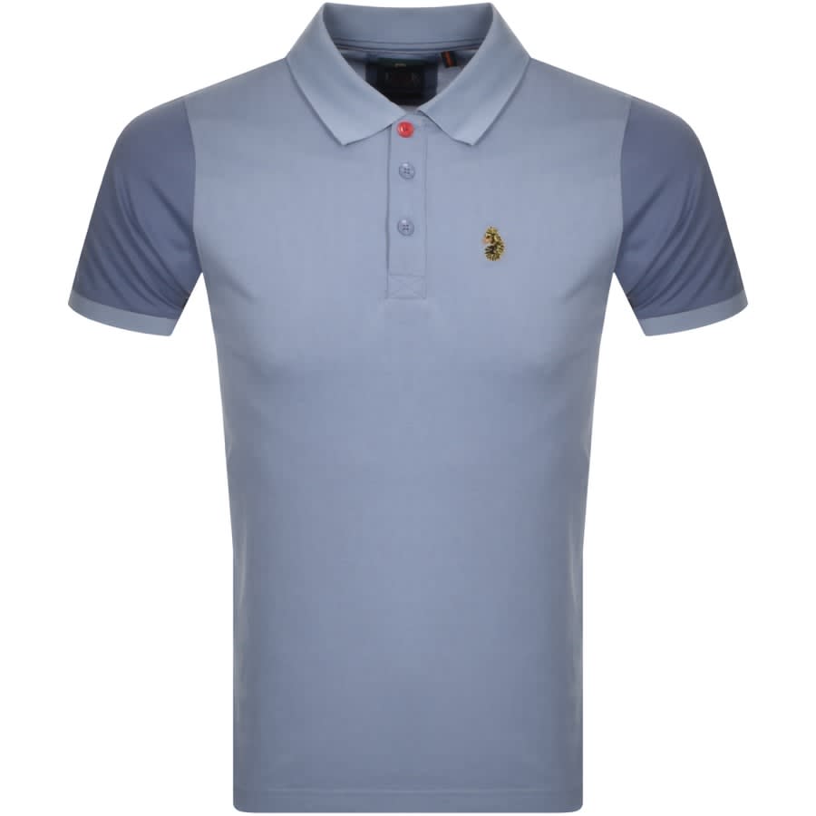 Alternative Image for ProductLuke 1977 Selecter Short Sleeve Polo T Shirt Blue1