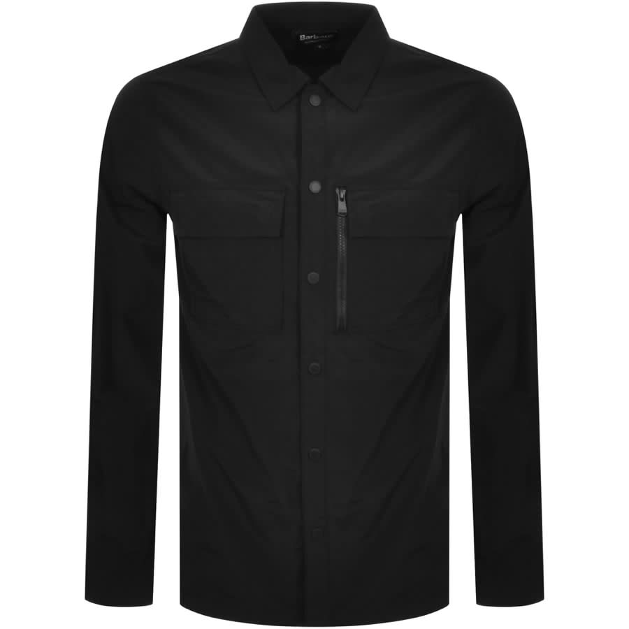 Alternative Image for ProductBarbour International Slip Overshirt Black1
