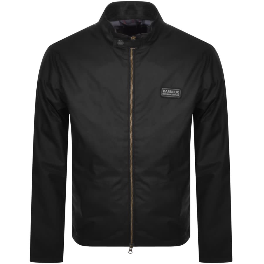 Alternative Image for ProductBarbour International Mind Wax Jacket Black1
