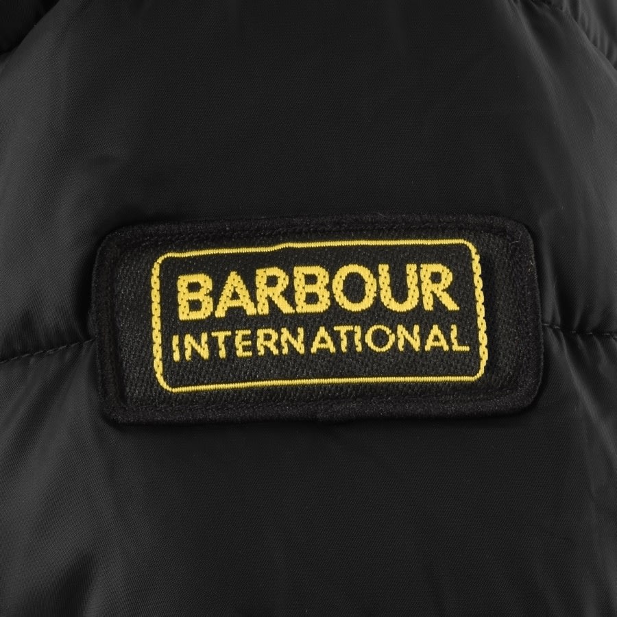 Alternative Image for ProductBarbour International Quilted Ouston Jacket Black3