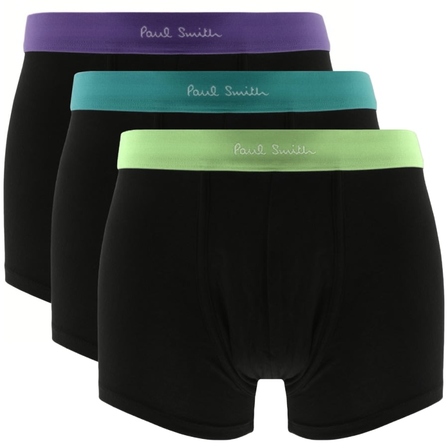 Alternative Image for ProductPS By Paul Smith Three Pack Trunks Black1