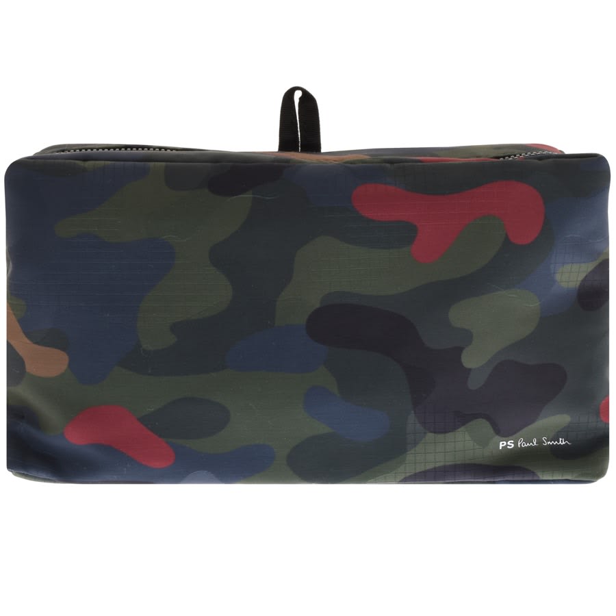 Alternative Image for ProductPS By Paul Smith Camo Washbag Green1
