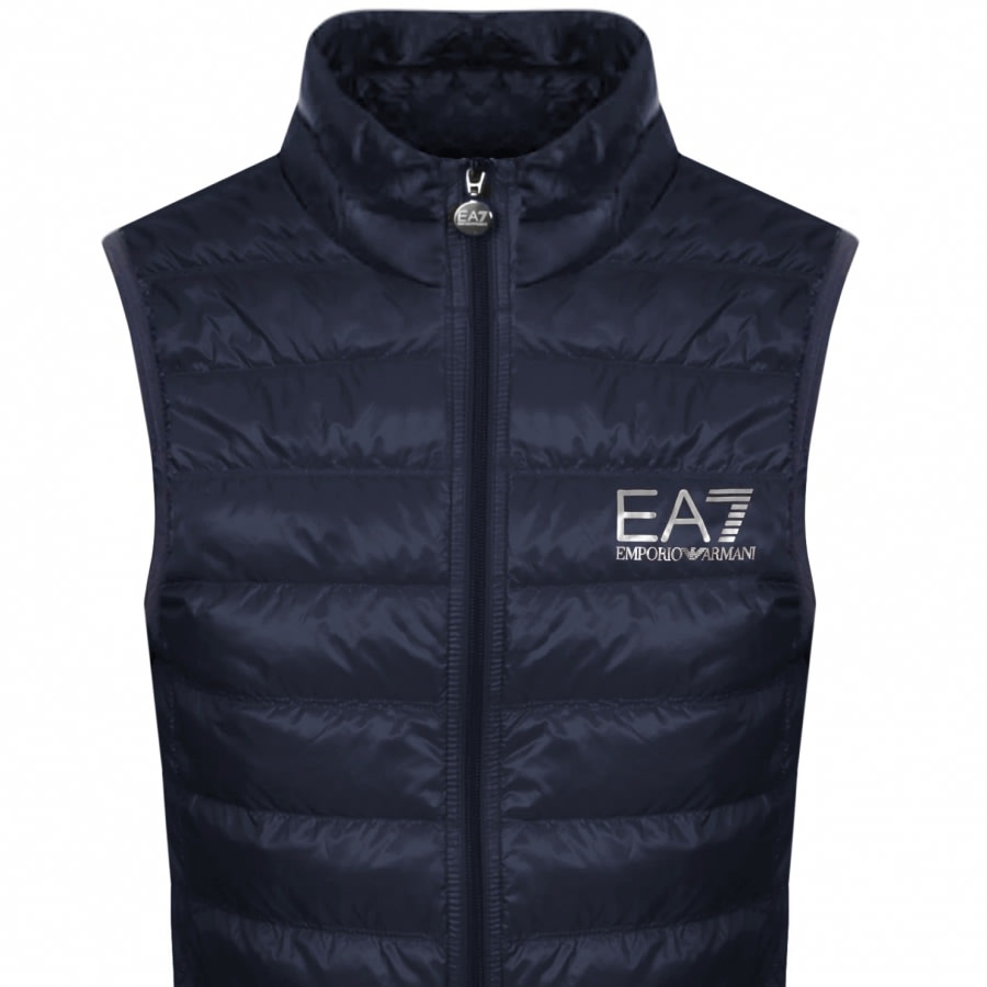 Alternative Image for ProductEA7 Emporio Armani Quilted Gilet Blue2