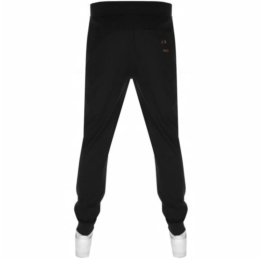 Alternative Image for ProductArmani Exchange Logo Jogging Bottoms Black2