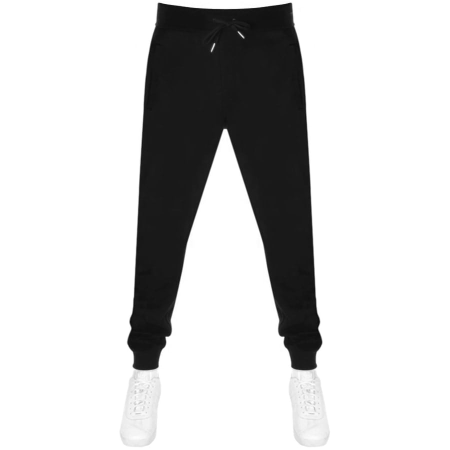 Alternative Image for ProductArmani Exchange Logo Jogging Bottoms Black1
