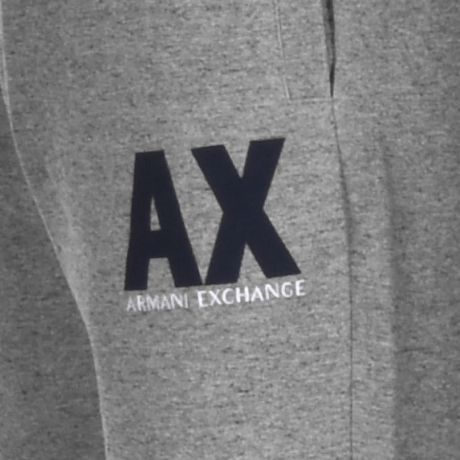 Alternative Image for ProductArmani Exchange Logo Jogging Bottoms Grey3