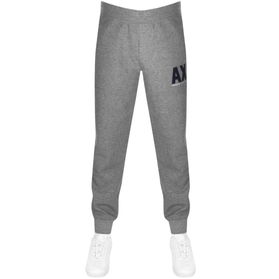 Alternative Image for ProductArmani Exchange Logo Jogging Bottoms Grey1