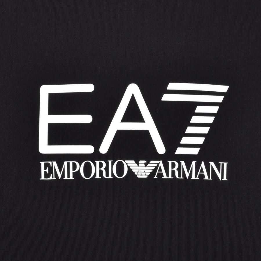 Alternative Image for ProductEA7 Emporio Armani Taped Logo Sweatshirt Black3