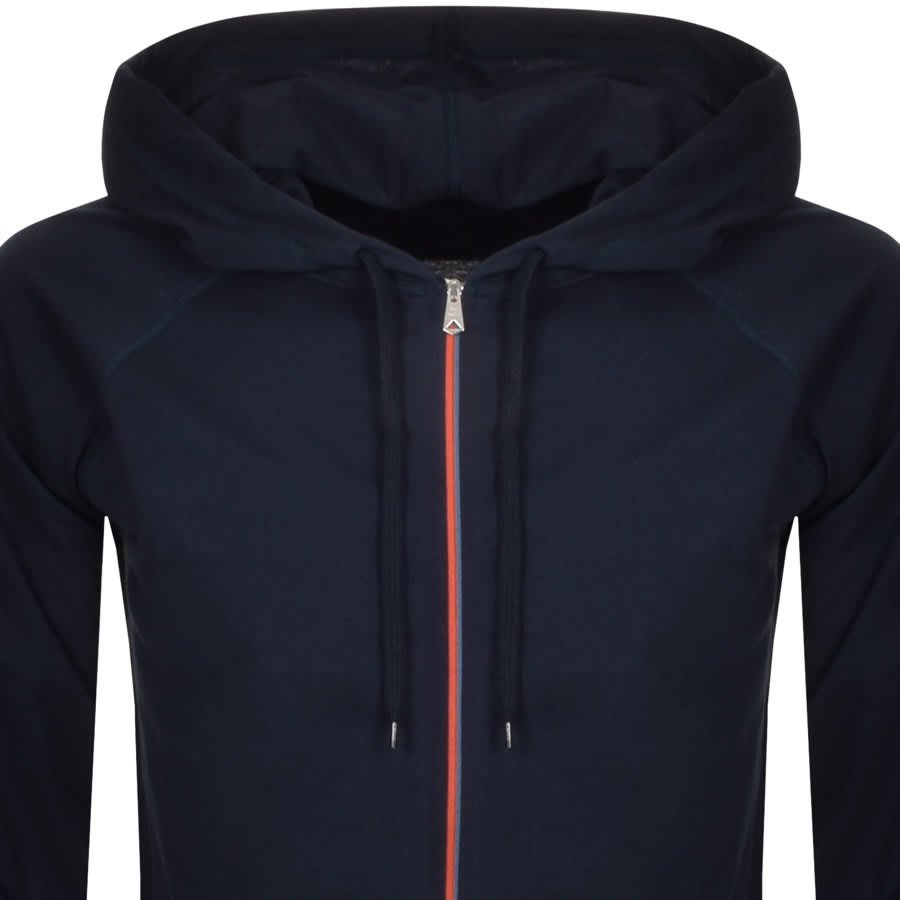 Alternative Image for ProductPS By Paul Smith Regular Fit Full Zip Hoodie Navy2