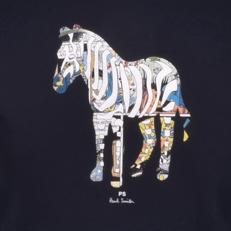 Alternative Image for ProductPS By Paul Smith Crew Neck Sweatshirt Navy3