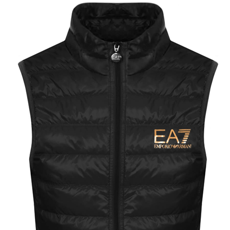 Alternative Image for ProductEA7 Emporio Armani Quilted Gilet Black2