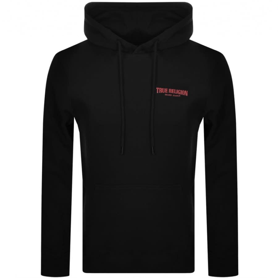 Alternative Image for ProductTrue Religion Logo Hoodie Black1