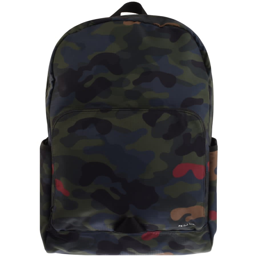 Alternative Image for ProductPS By Paul Smith Camo Backpack Green1