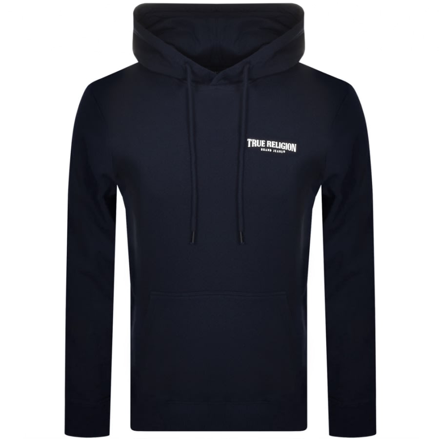 Alternative Image for ProductTrue Religion Logo Hoodie Navy1