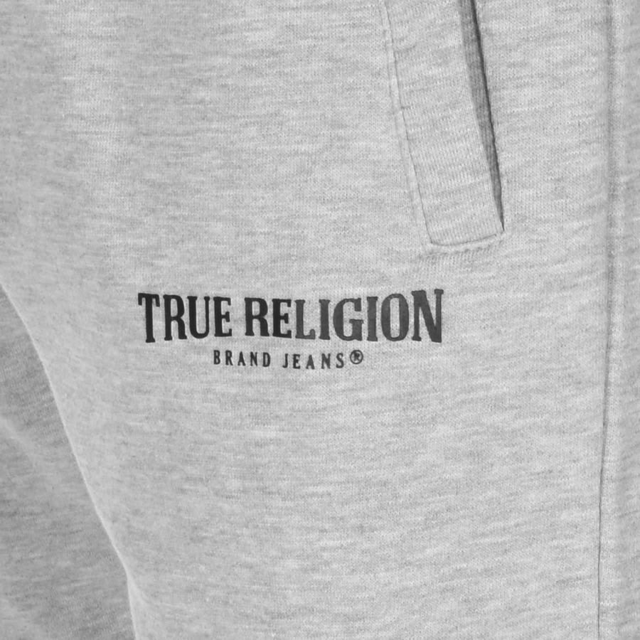 Alternative Image for ProductTrue Religion Jersey Logo Shorts Grey3