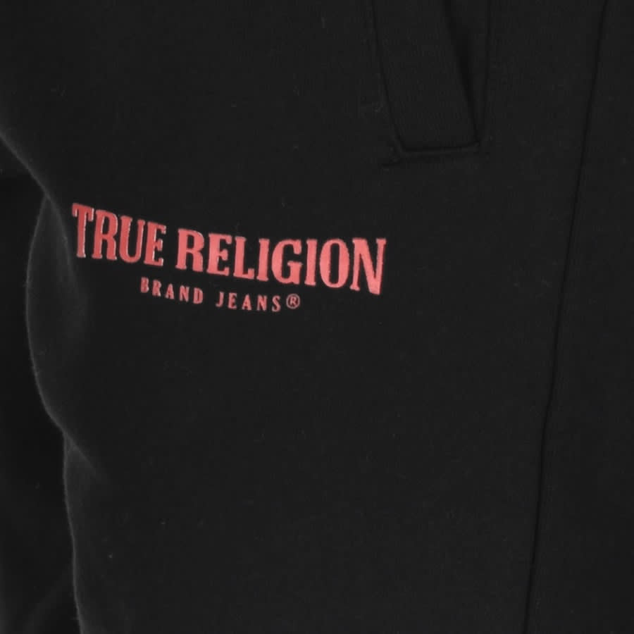 Alternative Image for ProductTrue Religion Jersey Logo Shorts Black3