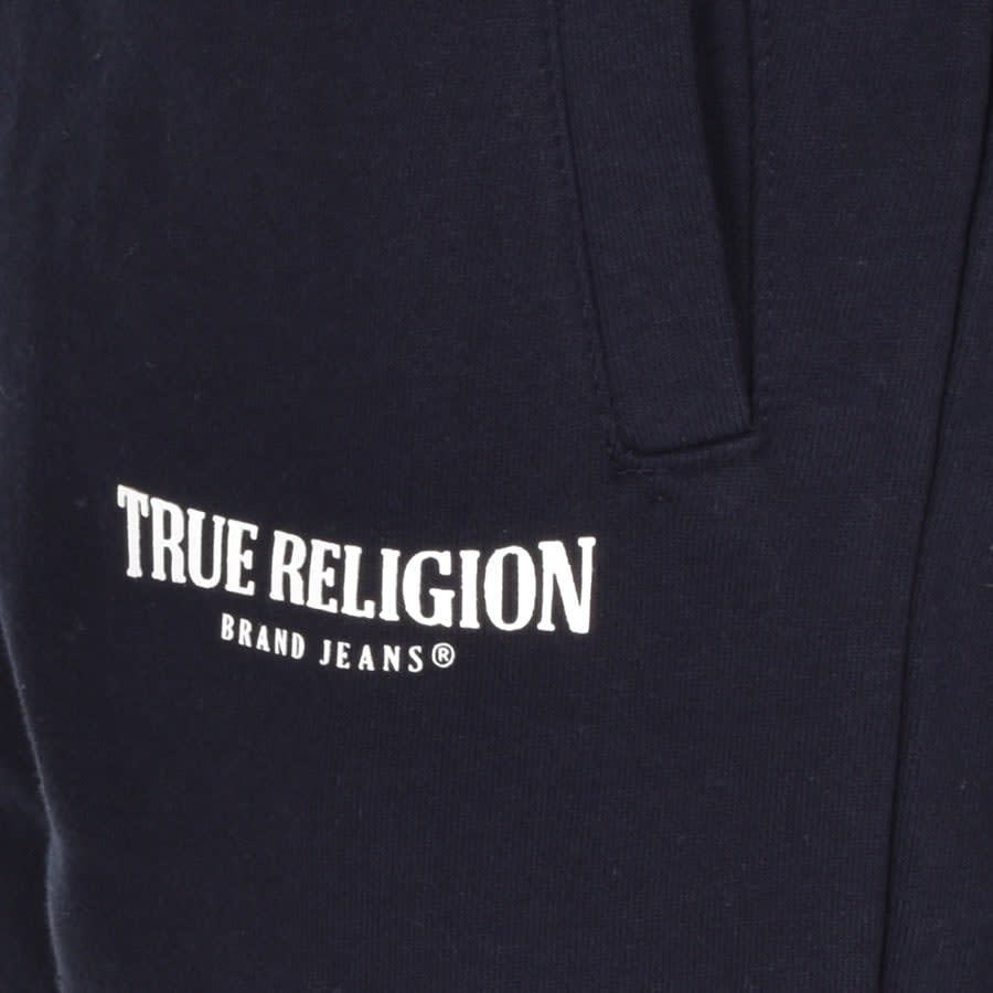 Alternative Image for ProductTrue Religion Jersey Logo Shorts Navy3
