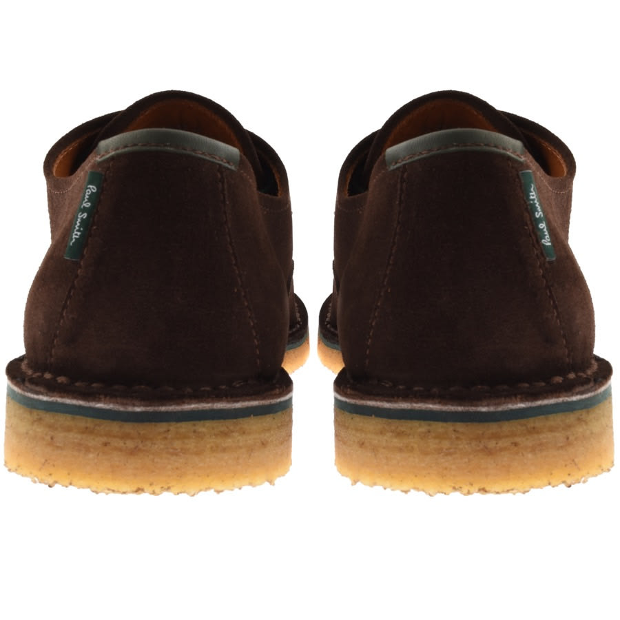 Alternative Image for ProductPS By Paul Smith Rivas Suede Shoes Brown2