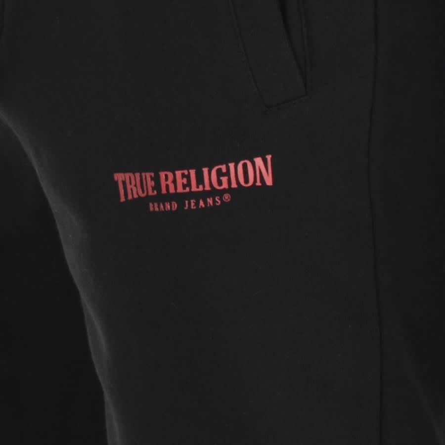 Alternative Image for ProductTrue Religion Logo Jogging Bottoms Black3