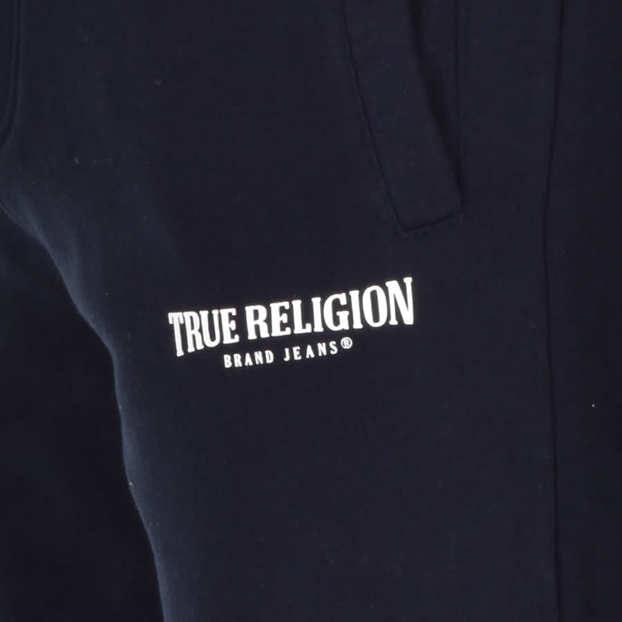 Alternative Image for ProductTrue Religion Logo Jogging Bottoms Navy3