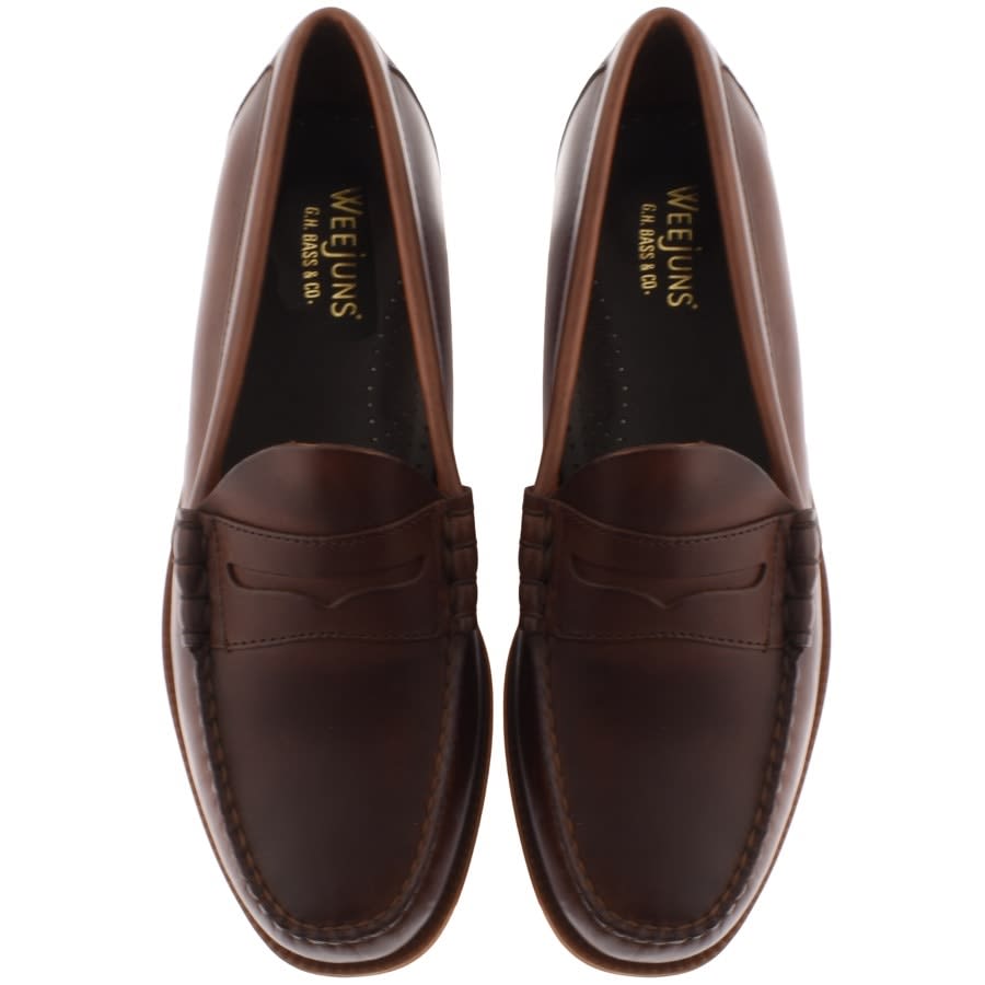 Alternative Image for ProductGH Bass Weejun Larson Pull Up Loafers Brown3