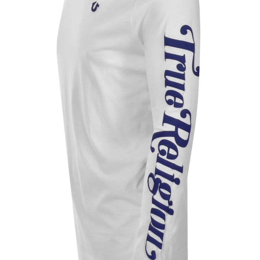 Alternative Image for ProductTrue Religion Long Sleeve T Shirt White3
