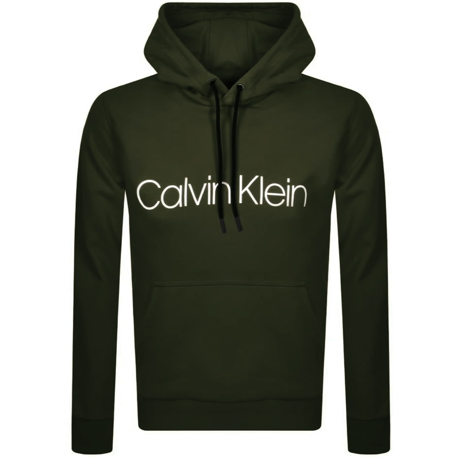 Alternative Image for ProductCalvin Klein Logo Hoodie Green1