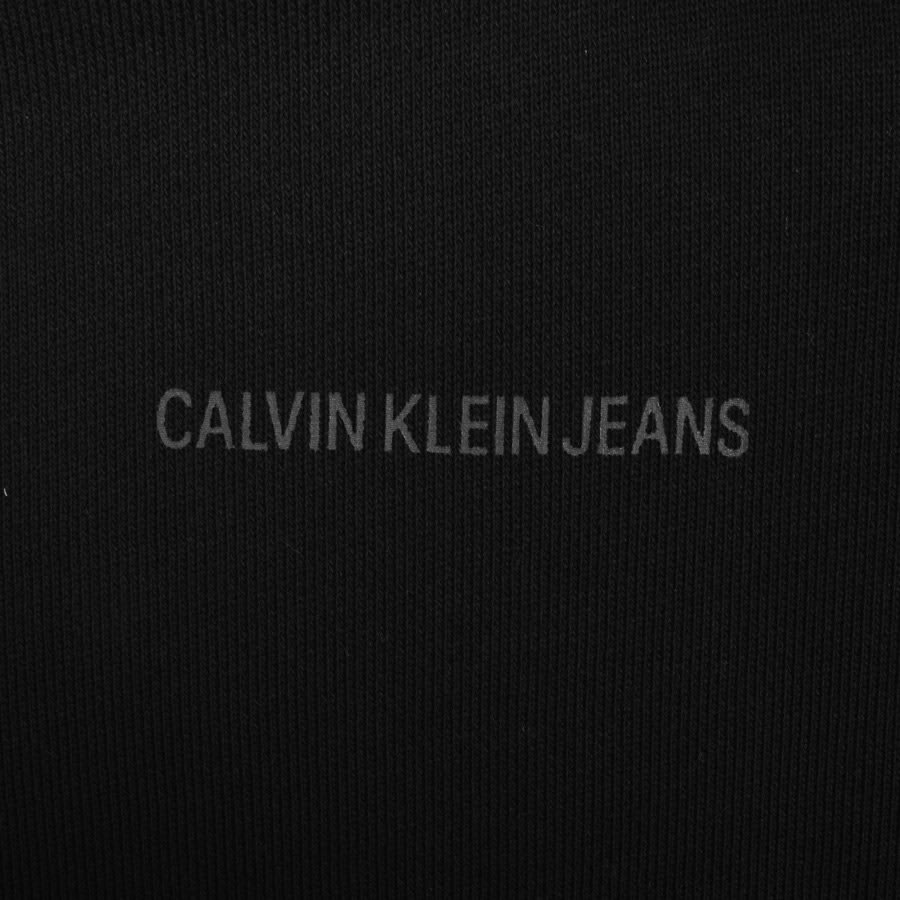 Alternative Image for ProductCalvin Klein Jeans Jacquard Hoodie Black3