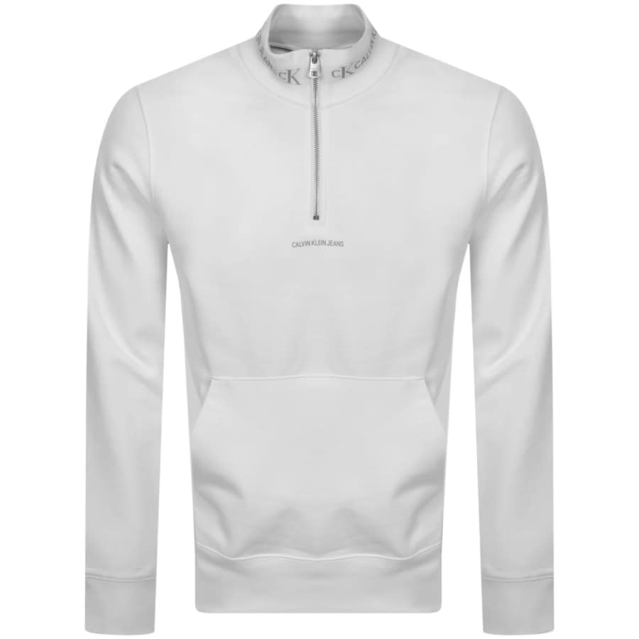 calvin klein half zip hoodie