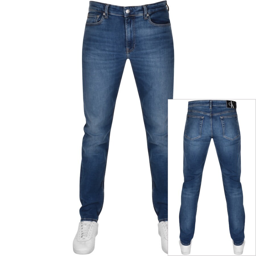 Alternative Image for ProductCalvin Klein Jeans Slim Taper Jeans Blue1