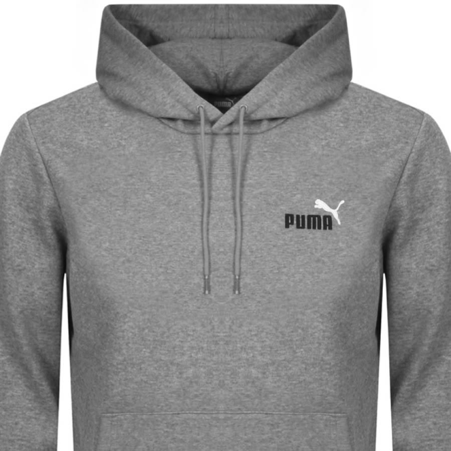Alternative Image for ProductPuma Essential Logo Hoodie Grey2
