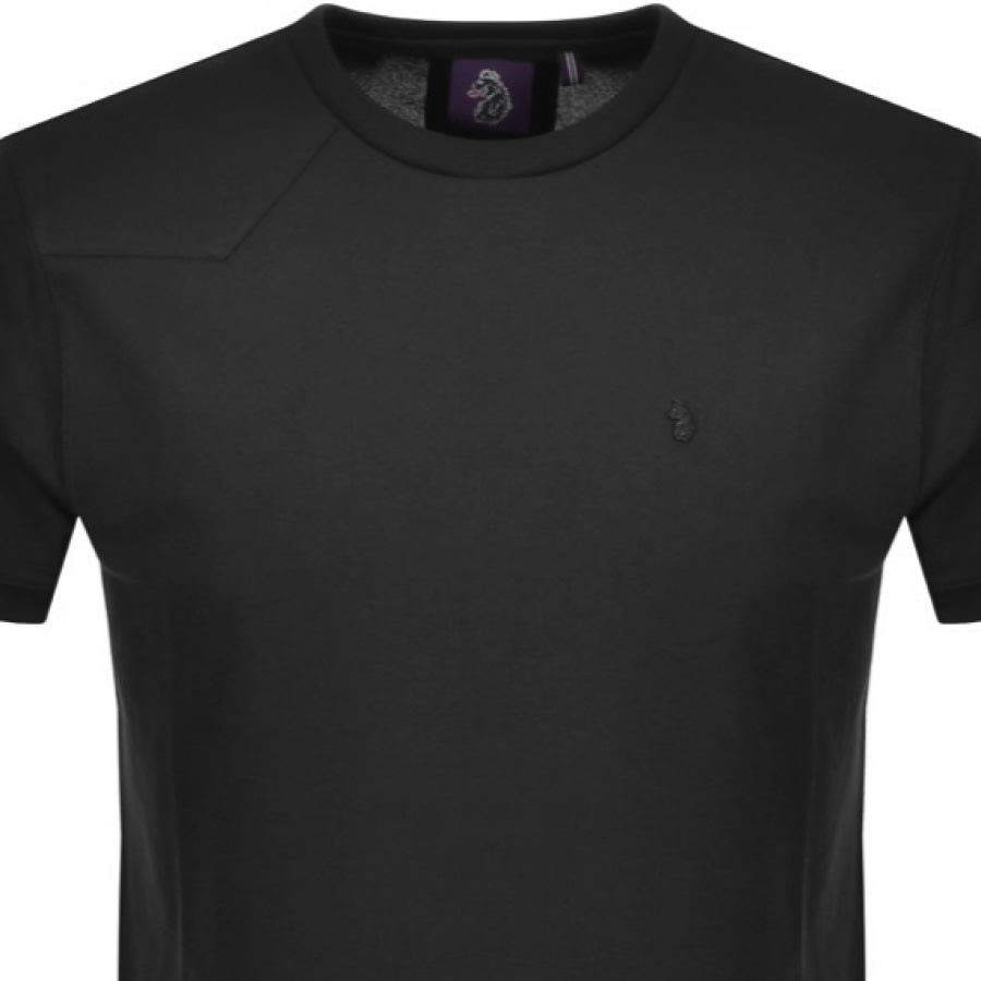 Alternative Image for ProductLuke 1977 Master Clarke Embroidery T Shirt Black2
