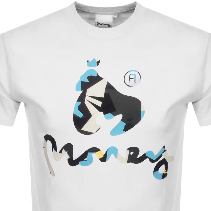 Alternative Image for ProductMoney Geo Combo Logo T Shirt White2