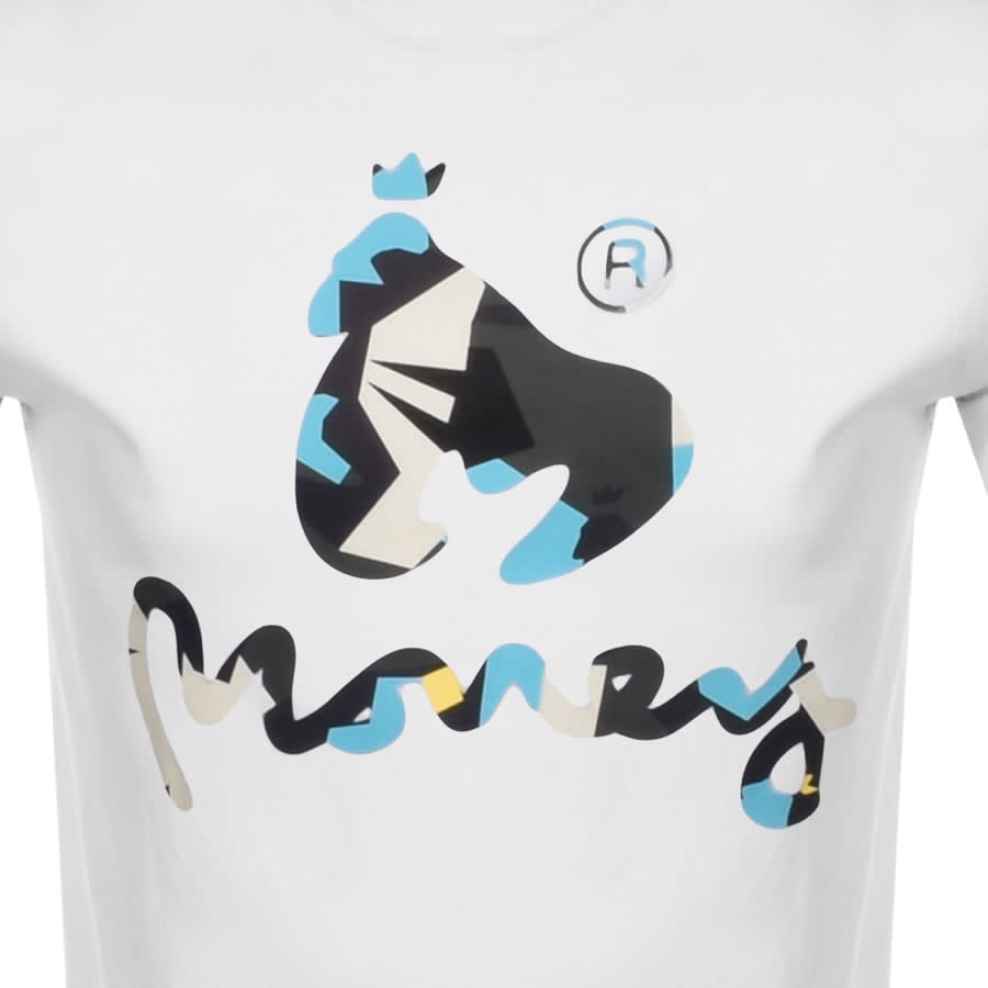 Alternative Image for ProductMoney Geo Combo Logo T Shirt White3